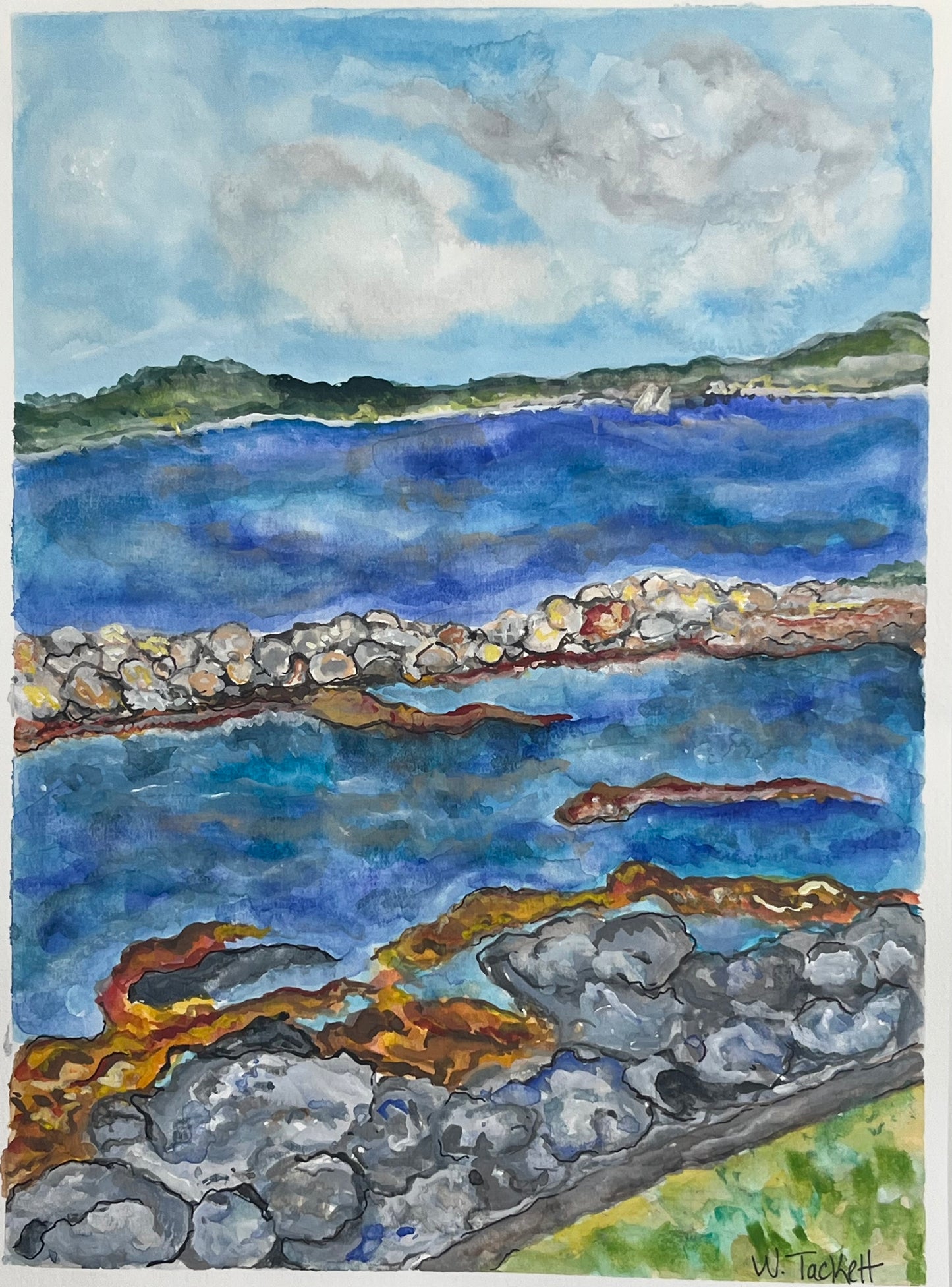 Summer Blues at the Shore