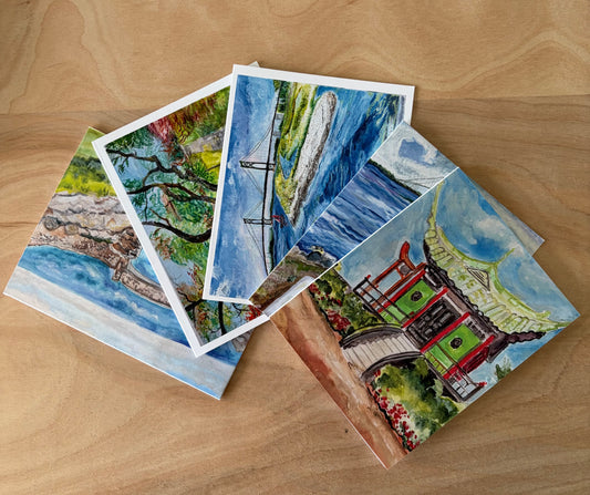 Watercolor Card Bundle | Set of 5
