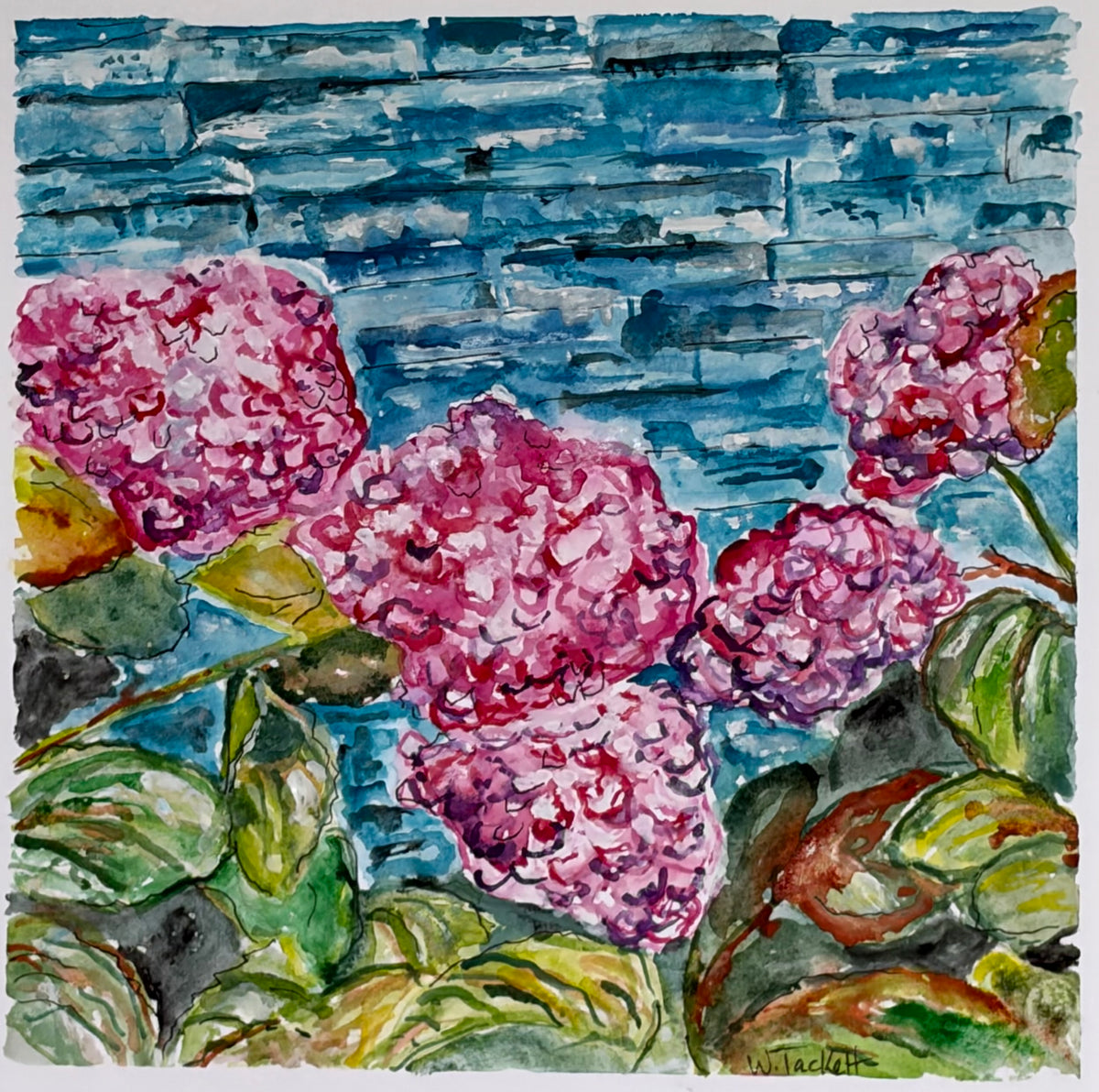 Wall of Blooms
