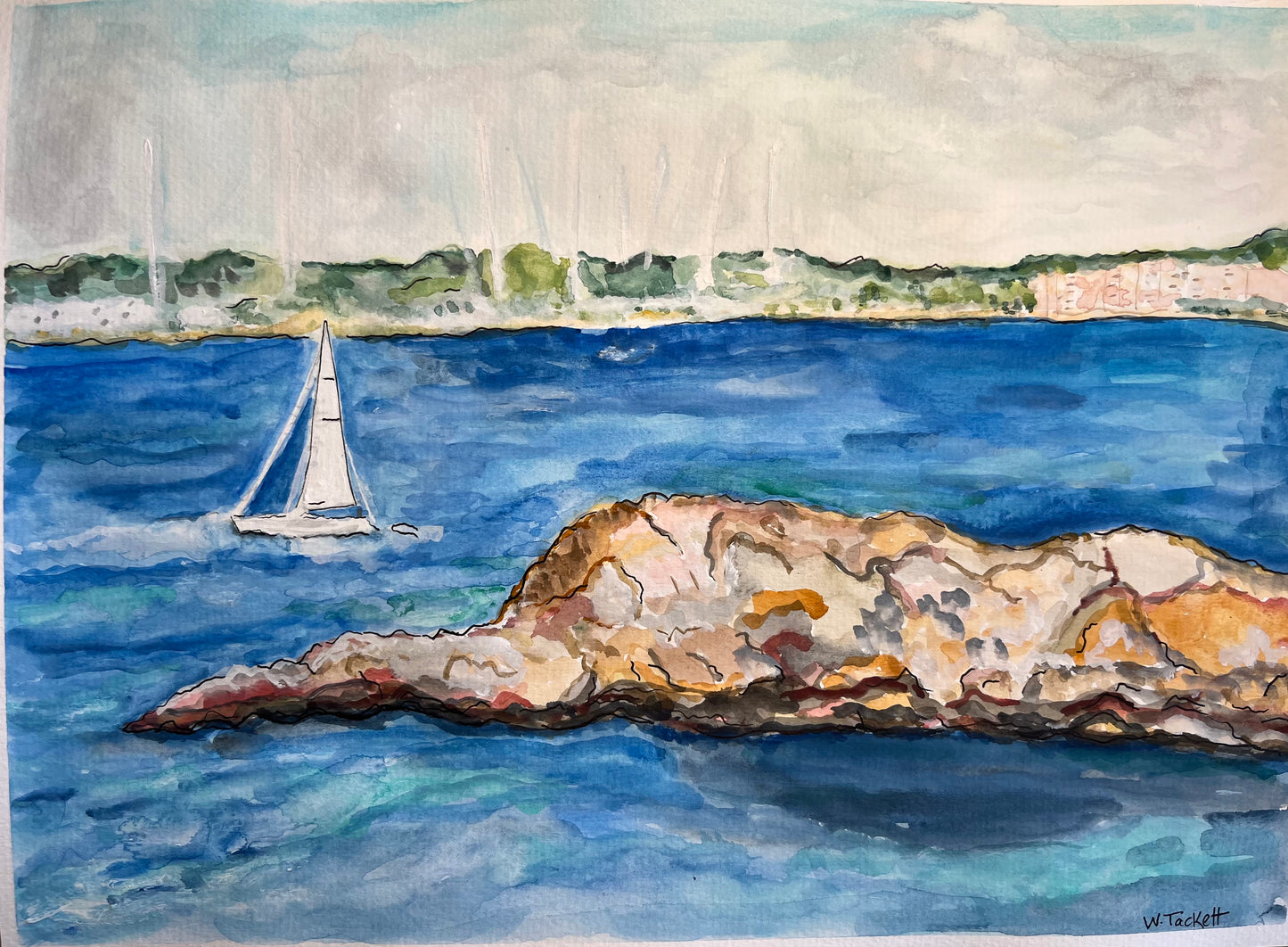 Sailing Past the Rocks