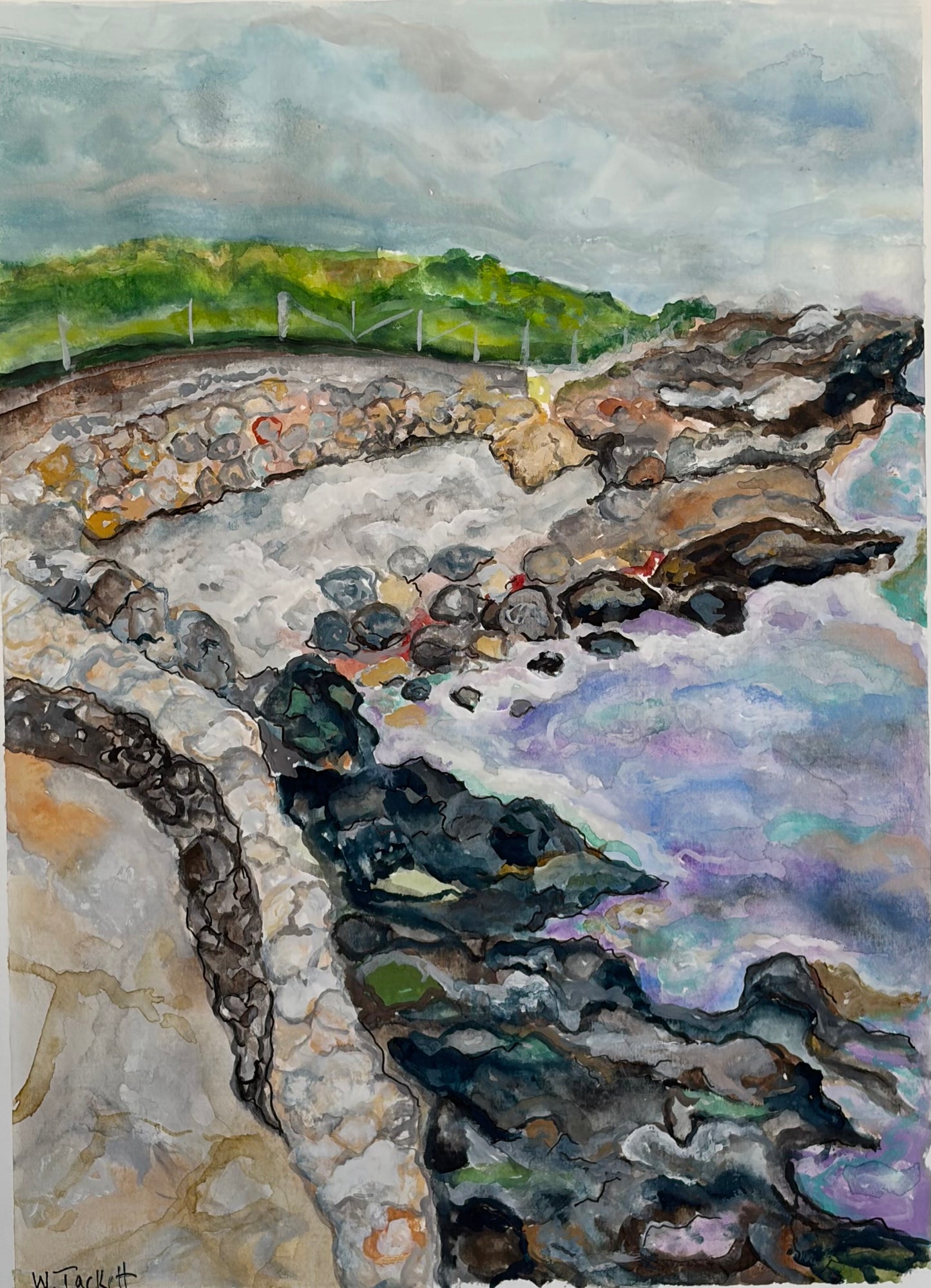 Along the Cliff Walk
